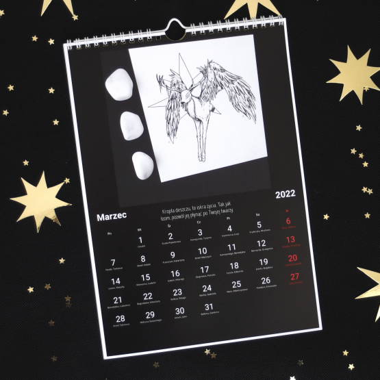 Kalendarz 2022 "Pełnia Księżyca"